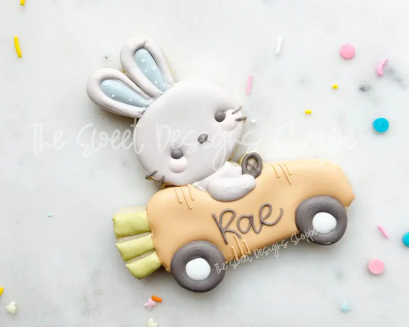Bunny in Carrot - Cookie Cutter
