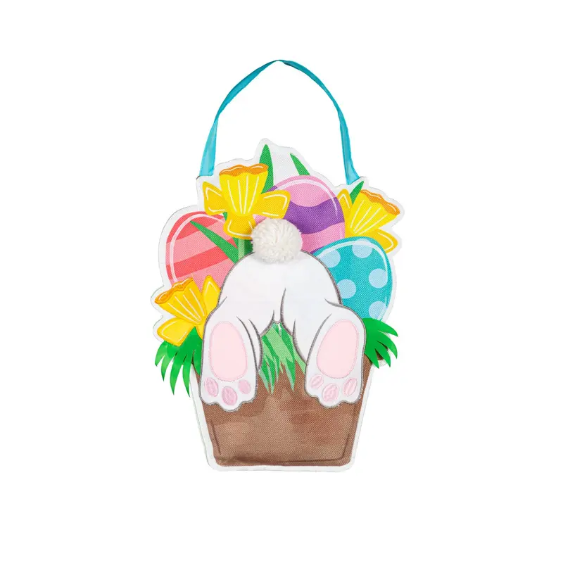 Bunny in Pot Door Decor,2dhb2499