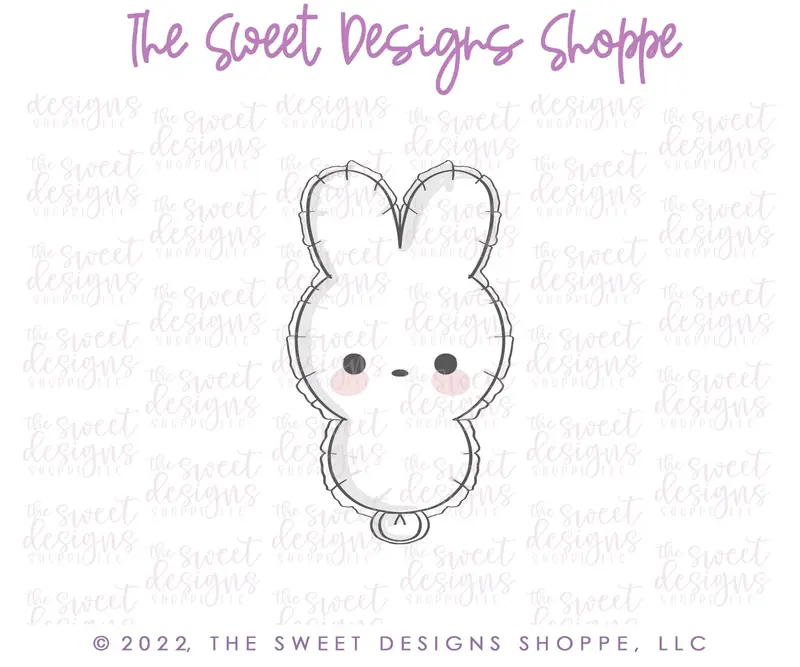 Bunny Marshmallow Balloon - Cookie Cutter