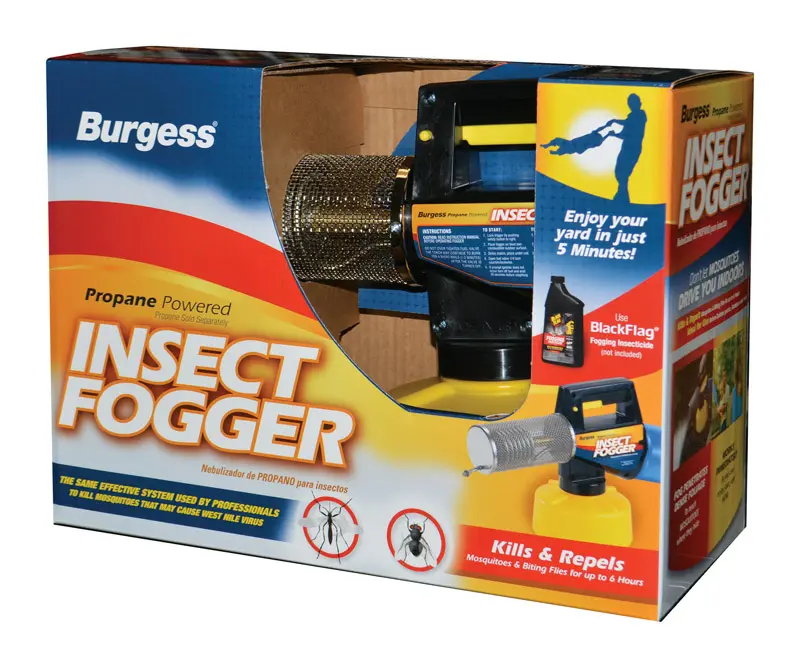 Burgess Outdoor Insect Fogger - Open Box