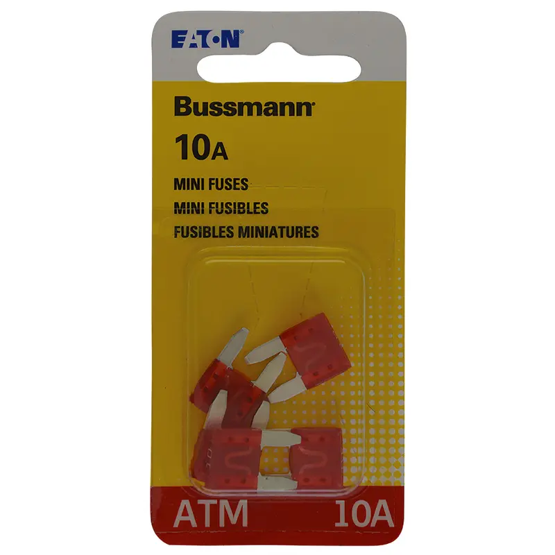 Bussmann 10 amps ATM Blade Fuse (Pack of 5) - Deal of The Week