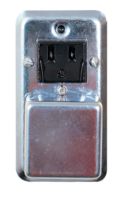 Bussmann 15 amps 125 V Gray Outlet 1 pk - Open Box