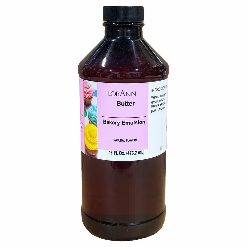 Butter, Baking Flavoring Emulsion 16oz by LorAnn