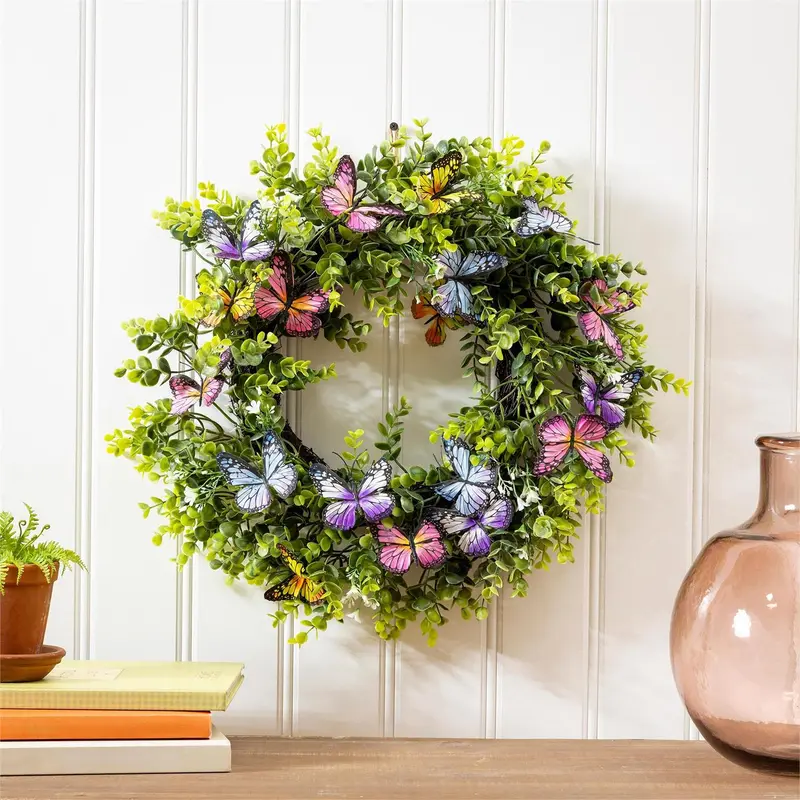 Butterfly Wreath, 20"