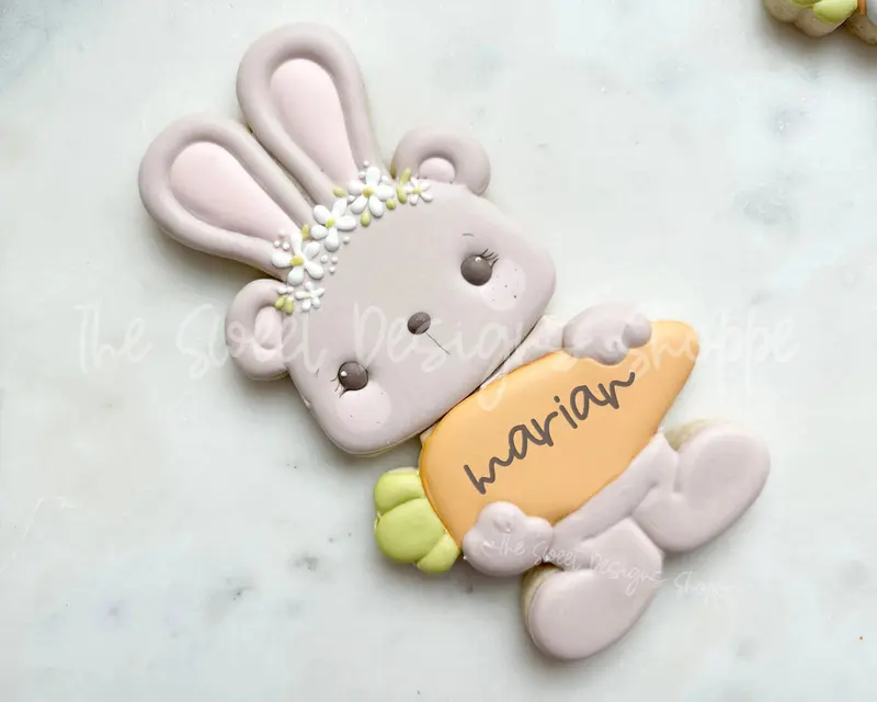 BYO Bear with Bunny Ears and Carrot - Set of 2 - Cookie Cutters