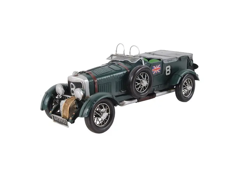 c1930 Bently Blower British Race Car Model Sculpture By Homeroots