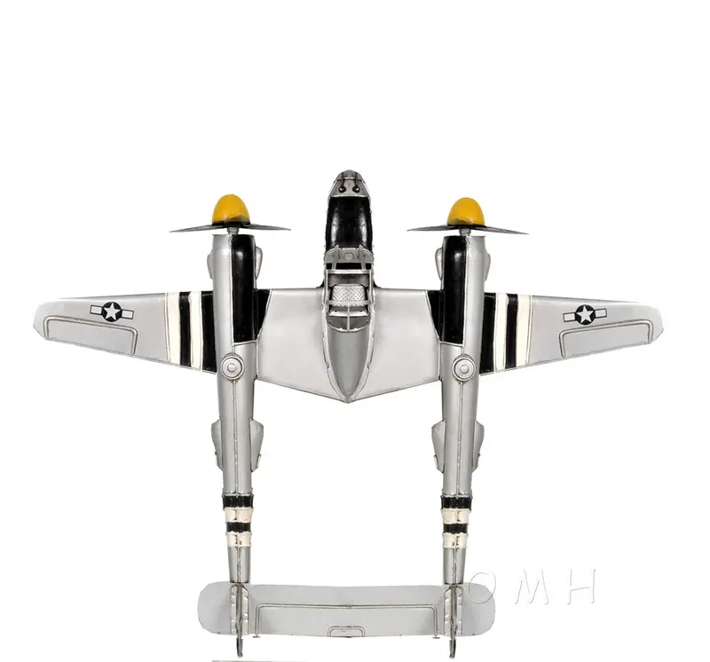 c1941 Lockheed P-38 Lightning Fighter Sculpture By Homeroots