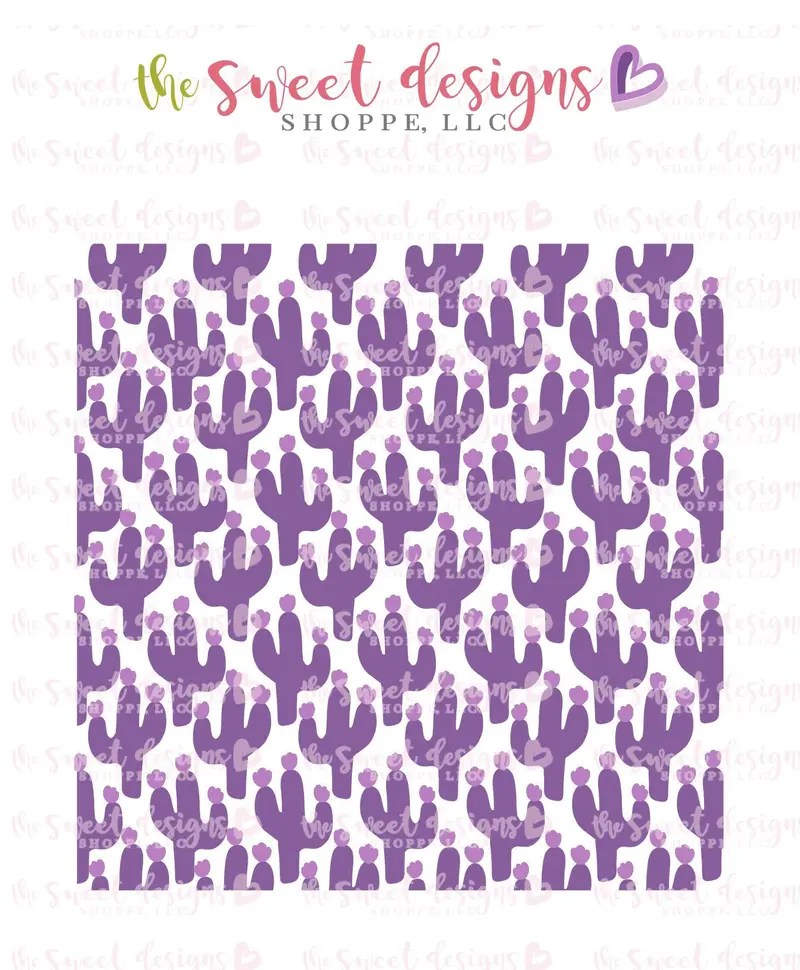 Cactus Stencil Set