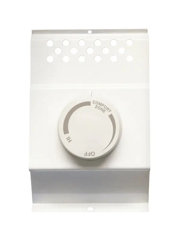 Cadet Heating and Cooling Dial Double Pole Line Voltage Baseboard Thermostat - Open Box
