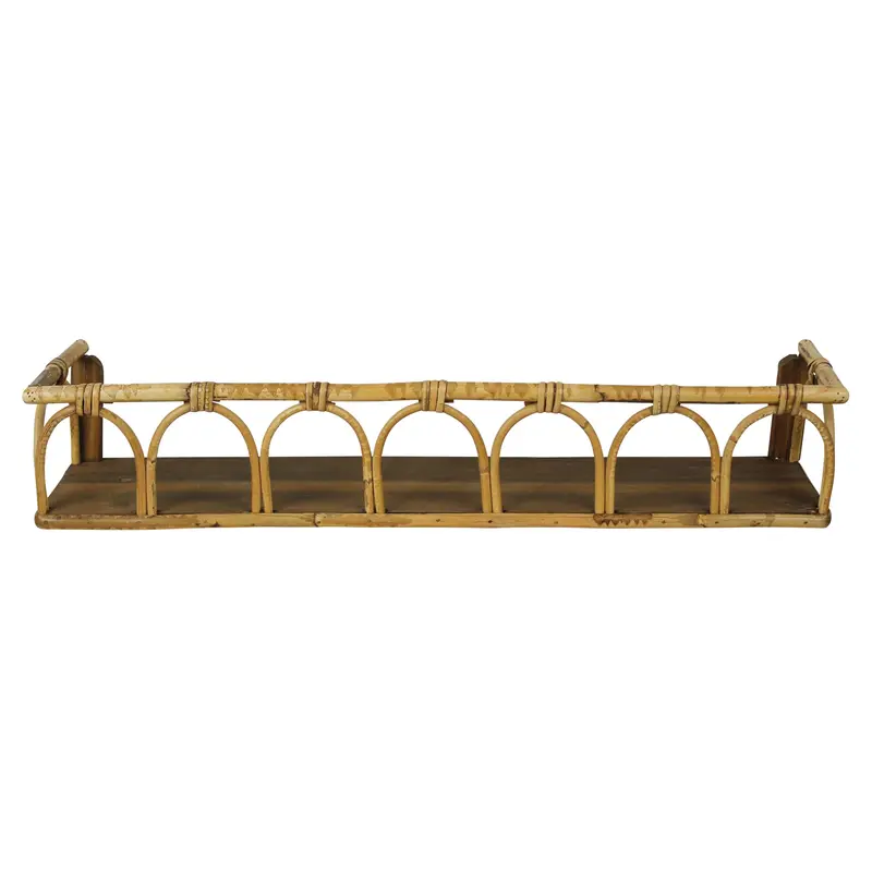 Cairo Shelf, Rattan Set Of 2 By HomArt