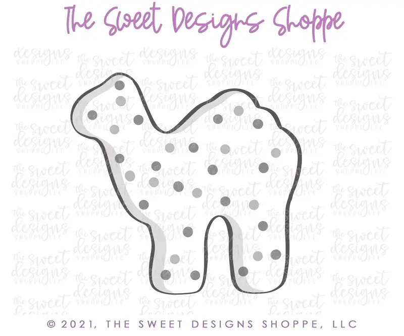 Camel Frosted Cracker- Cookie Cutter