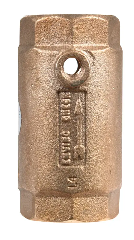 Campbell Flomatic 1-1/4 in. D X 1-1/4 in. D FNPT x FNPT Red Brass Spring Loaded Check Valve - Deal of The Week