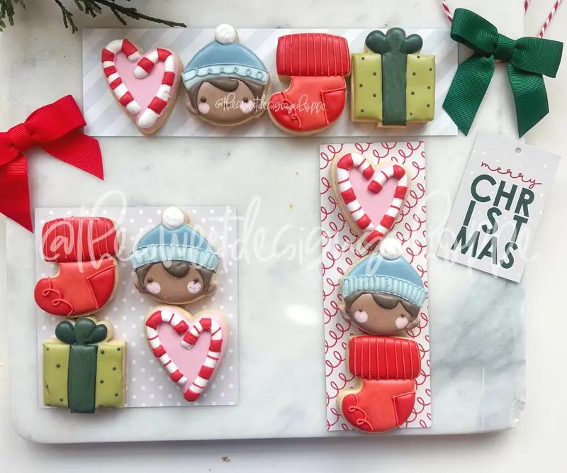 Candy Cane Crafter's Mini Set - Set of 4 - Cookie Cutters