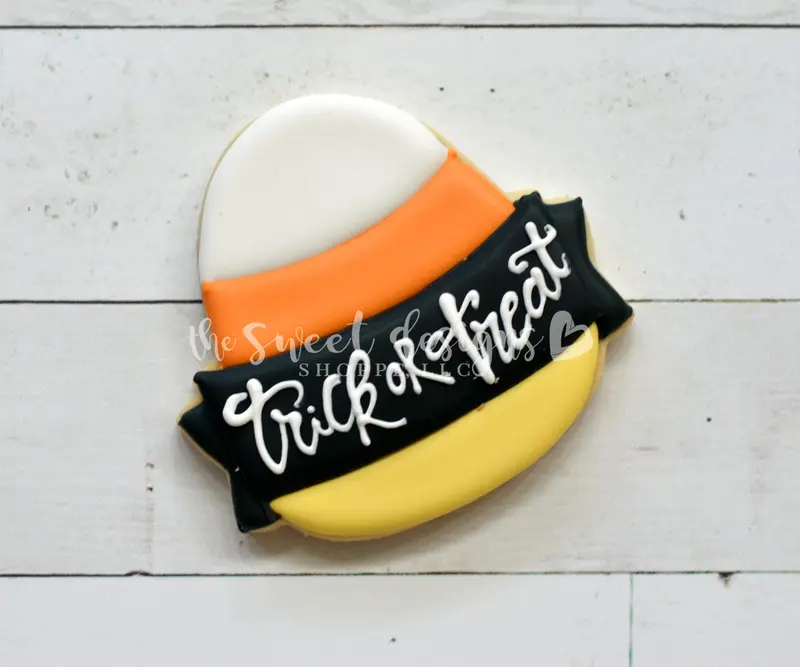 Candy Corn with Ribbon - Cookie Cutter