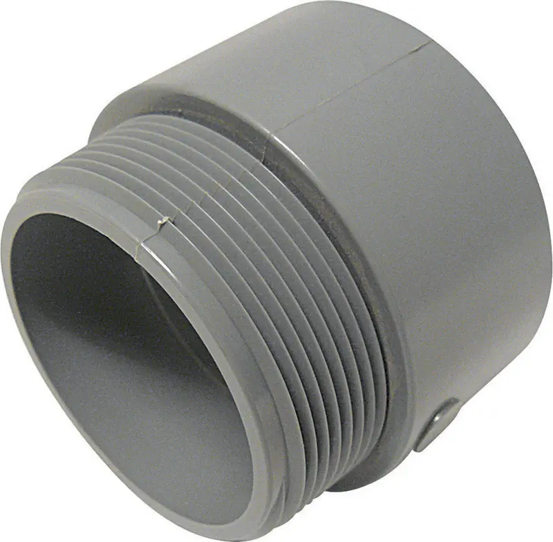 Cantex 3 in. D PVC Male Adapter For PVC 1 pk (Pack of 4)