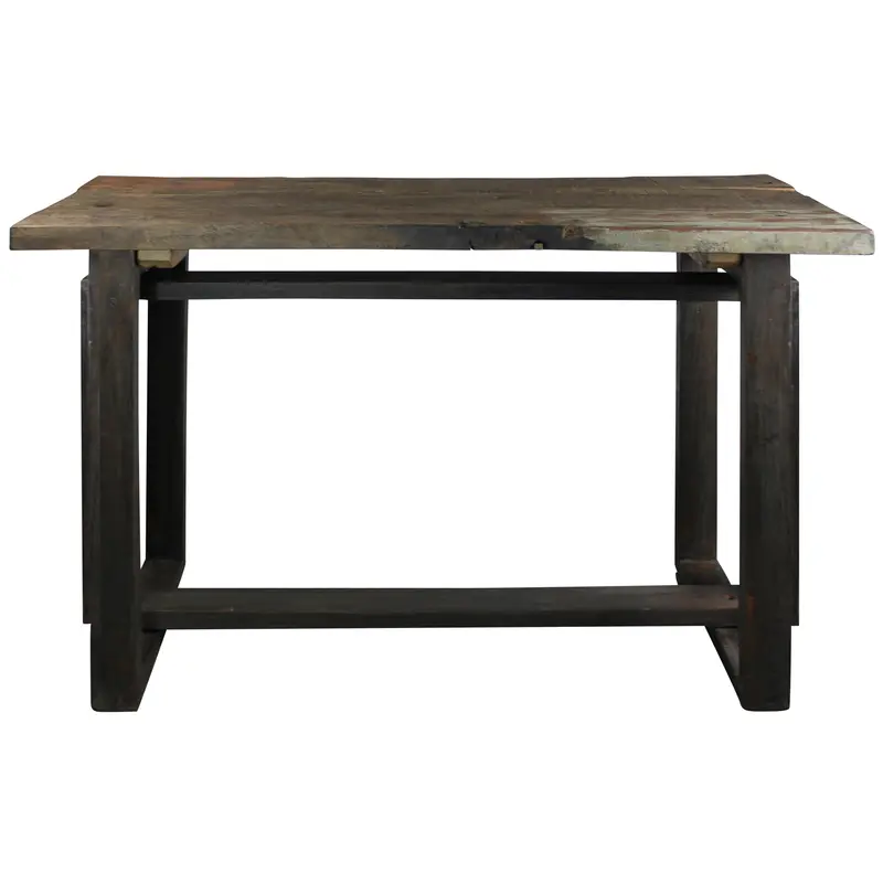 Capital Console Table, Reclaimed Wood By HomArt