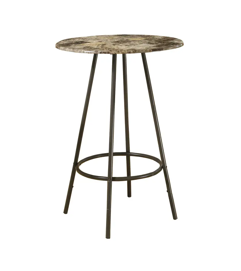 Cappuccino Espresso Mdf Metal Home Bar By Homeroots