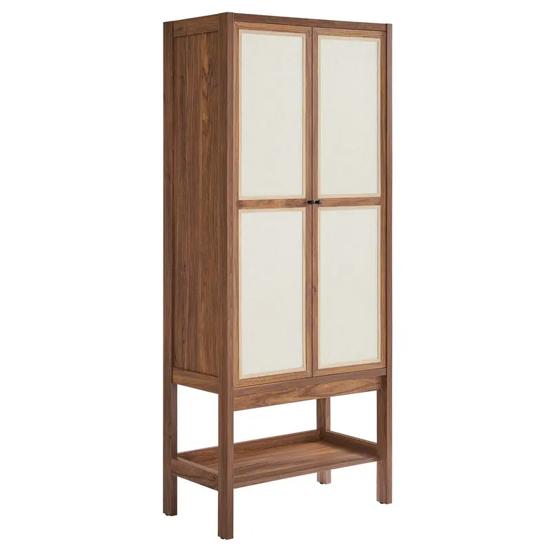 Capri Tall Wood Grain Standing Storage Cabinet By Modway - EEI-6620