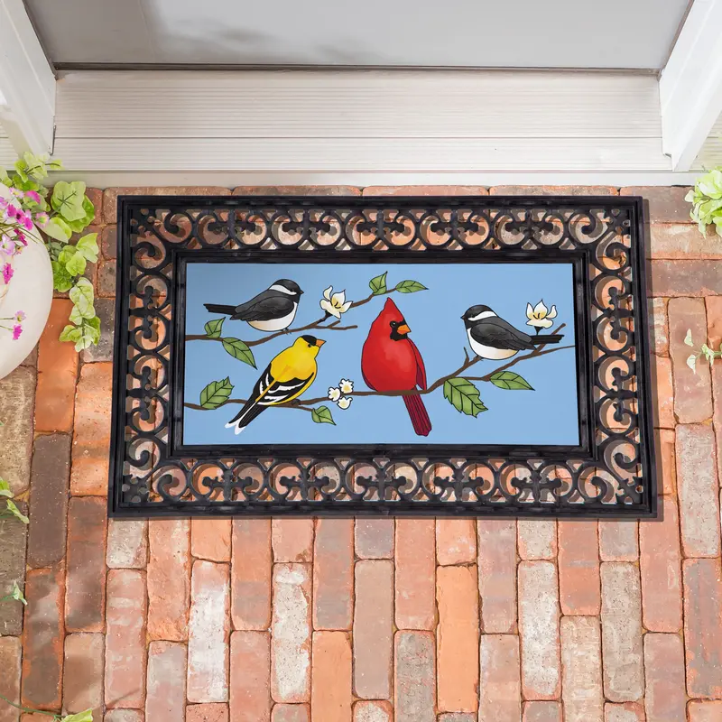 Cardinal and Friends Sassafras Switch Mat