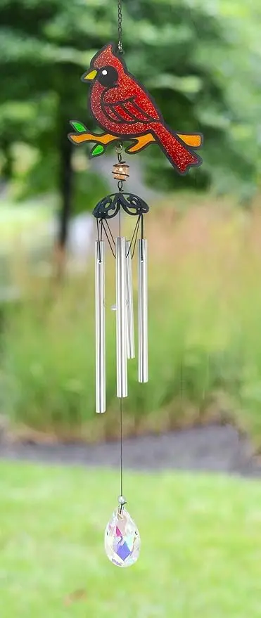 Cardinal Suncatcher Chime