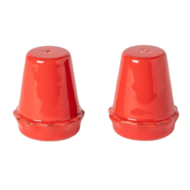 CASAFINA SALT AND PEPPER 2 OZ - RED