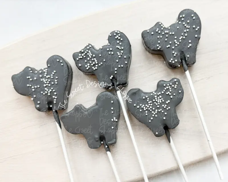 Cat Frosted Cracker - Cake Pop Maker Set ( Cutter & Pusher)