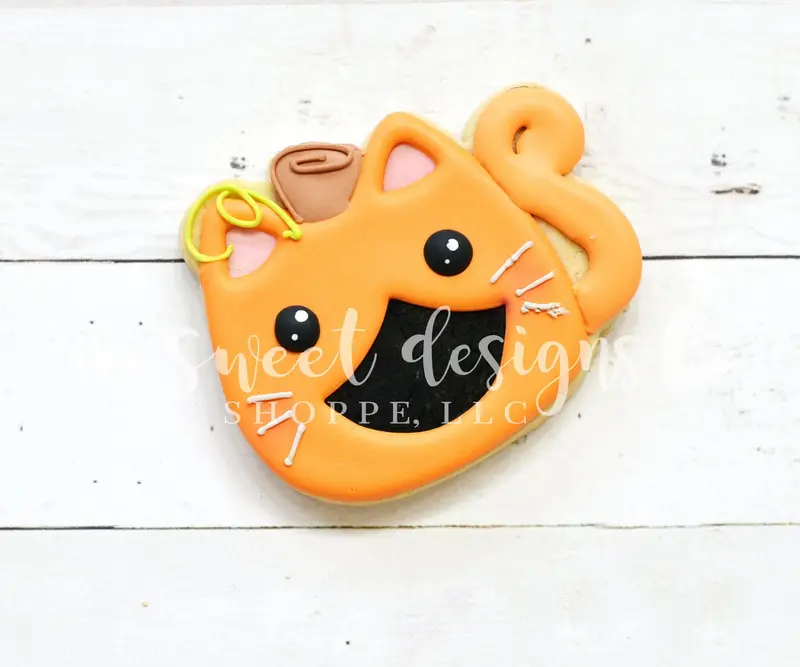 Cat Pumpkin - Cookie Cutter