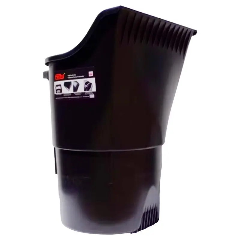 Catchy Can 30 gal Black Plastic Trash Can