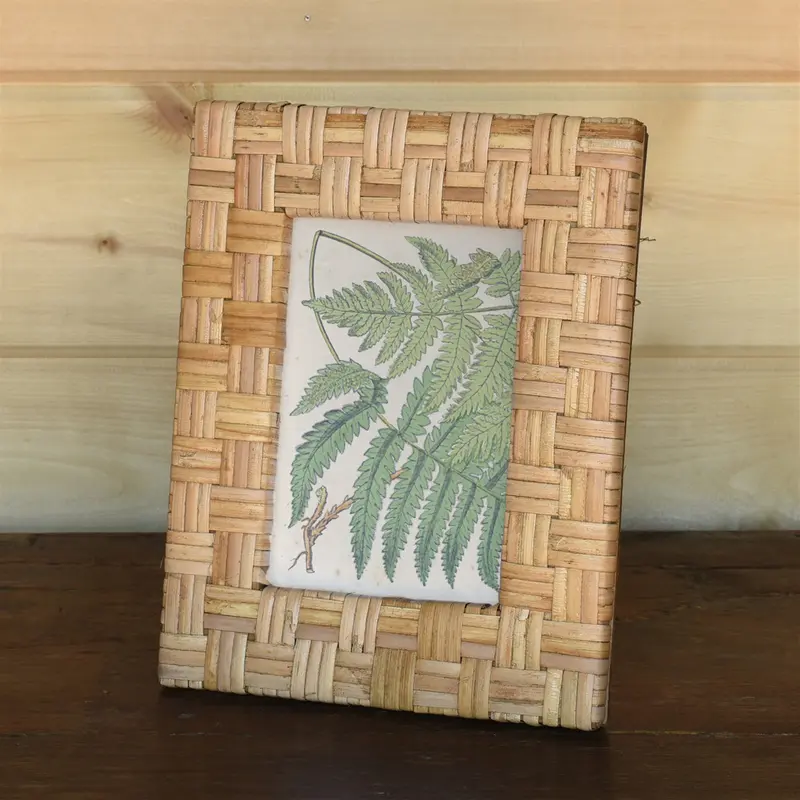 Cayman Frame, Rattan - 4x6 - Natural Set Of 2 By HomArt