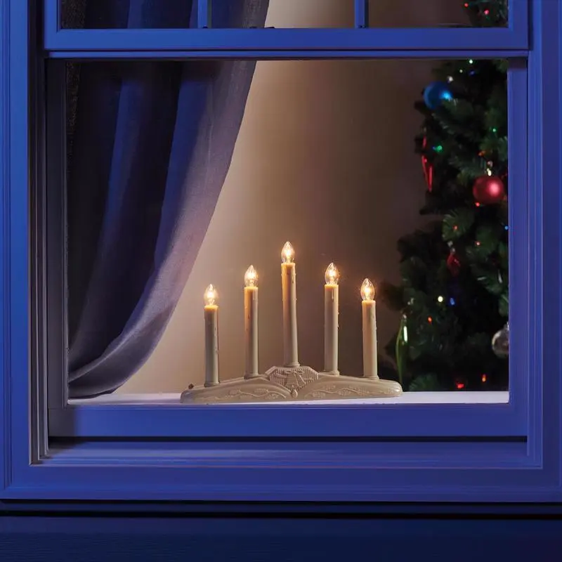 Celebrations Incandescent Clear/White Candolier - Deal of The Week