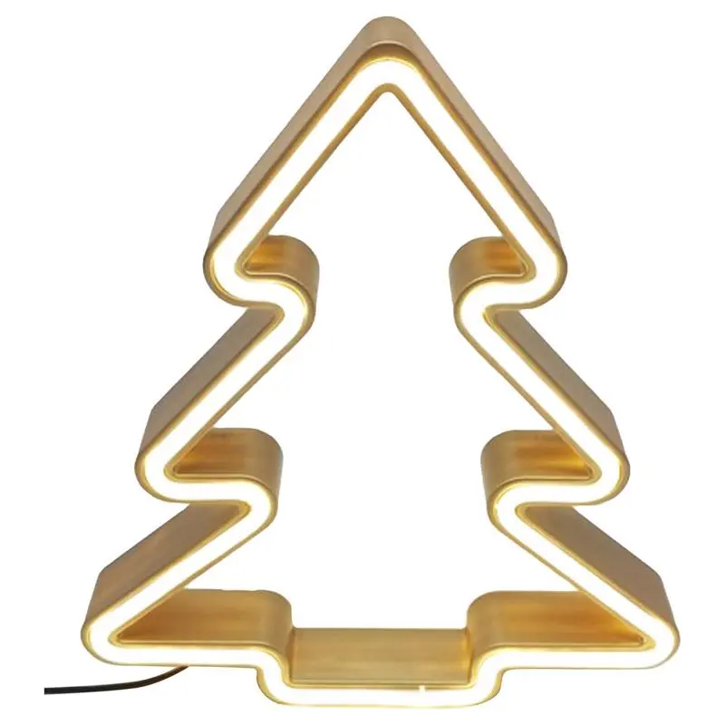 Celebrations LED Warm White Tree Table Decor 10 in. (Pack of 5)