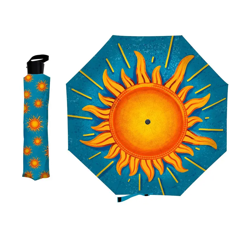 Celestial Harmony Compact Manual Umbrella