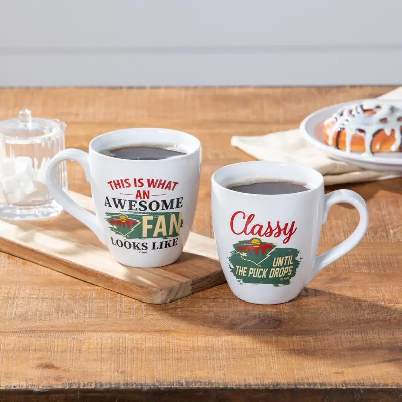 Ceramic Cup o' Java 17oz Gift Set, Minnesota Wild