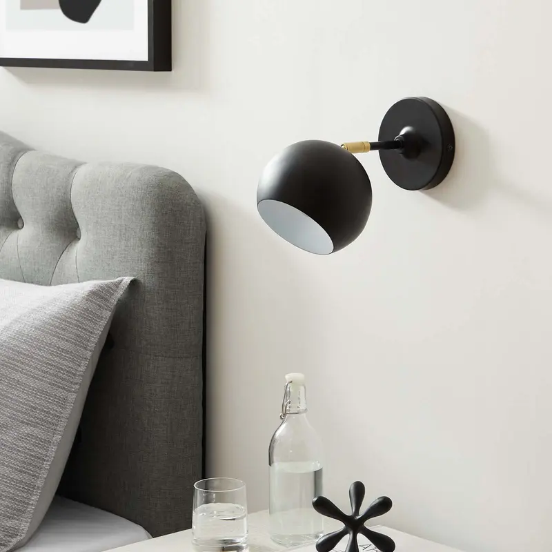 Chalice 4" Swing-Arm Metal Wall Sconce By Modway - EEI-5613