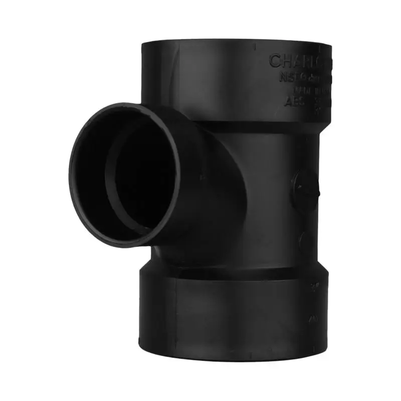 Charlotte Pipe 3 in. Hub X 2 in. D Hub ABS Sanitary Tee - Deal of The Week