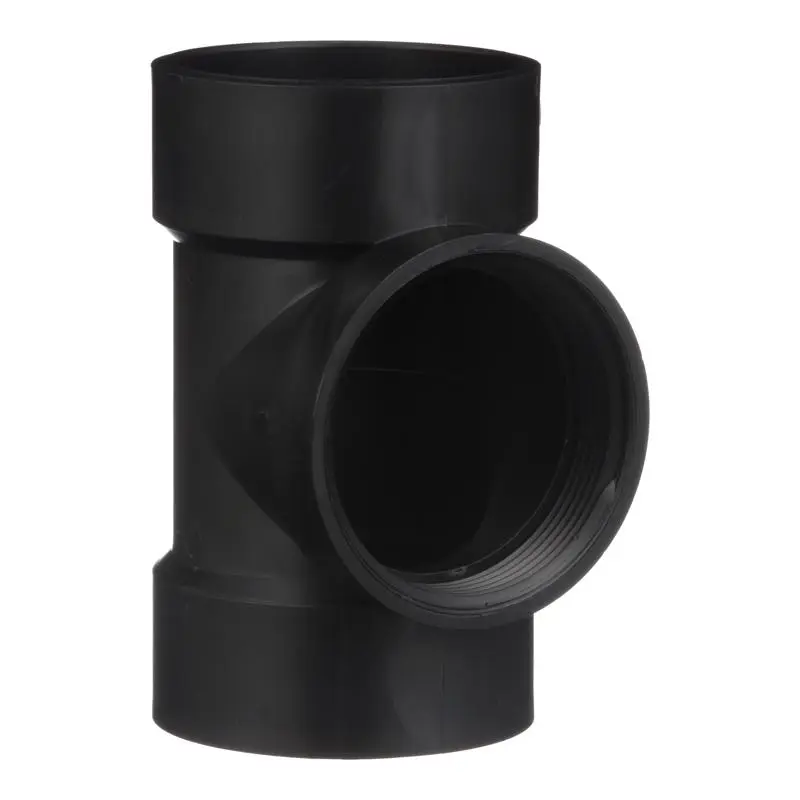 Charlotte Pipe 3 in. Hub X 3 in. D Hub ABS Flush Cleanout Tee - Deal of The Week