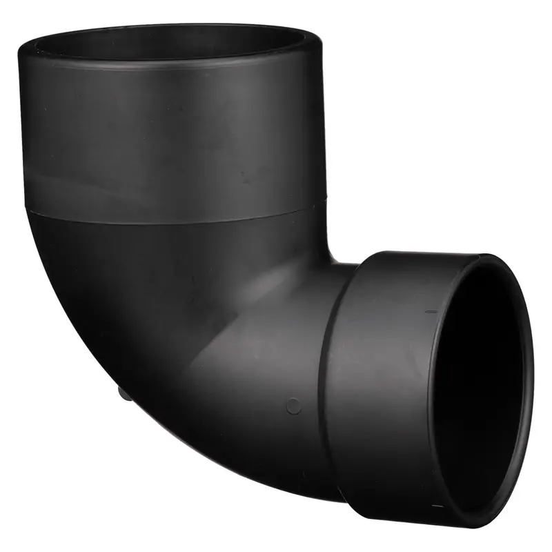 Charlotte Pipe 3 in. Spigot X 4 in. D Hub ABS 90 Degree Elbow - Open Box