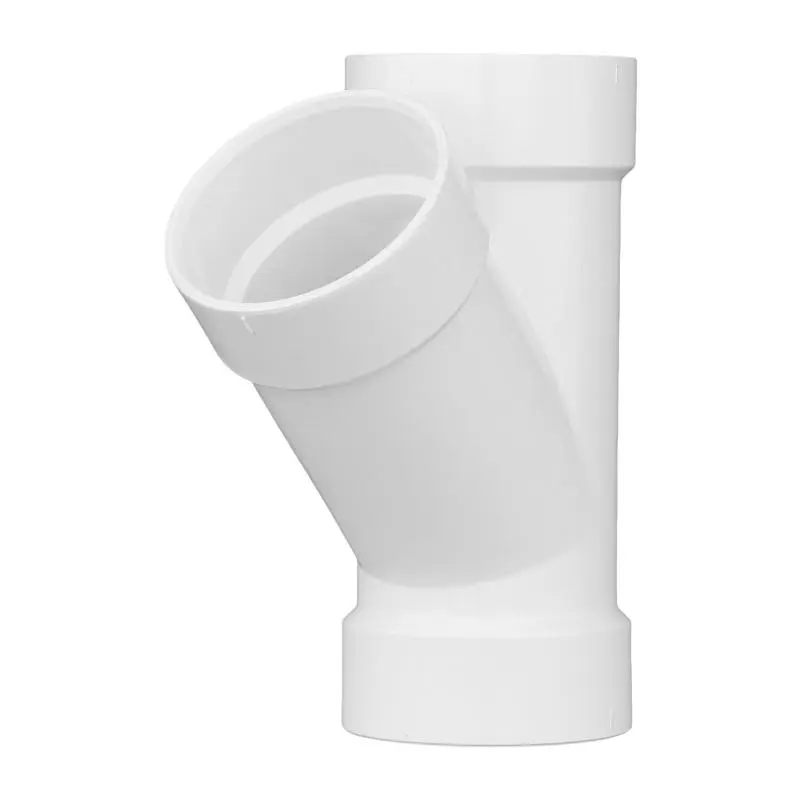 Charlotte Pipe Schedule 40 4 in. Hub X 4 in. D Hub PVC Wye 1 pk - Deal of The Week