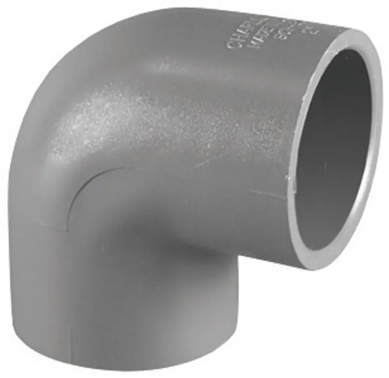 Charlotte Pipe Schedule 80 2 in. Slip X 2 in. D Slip PVC Elbow 1 pk - Deal of The Week