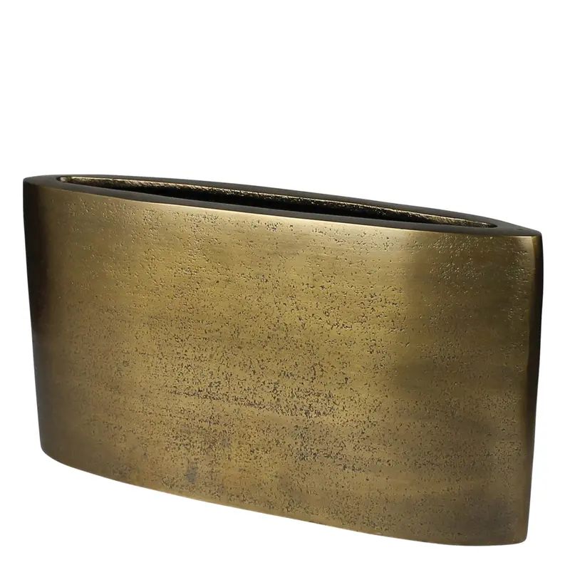 Chelsea Vase, Brass - Small By HomArt
