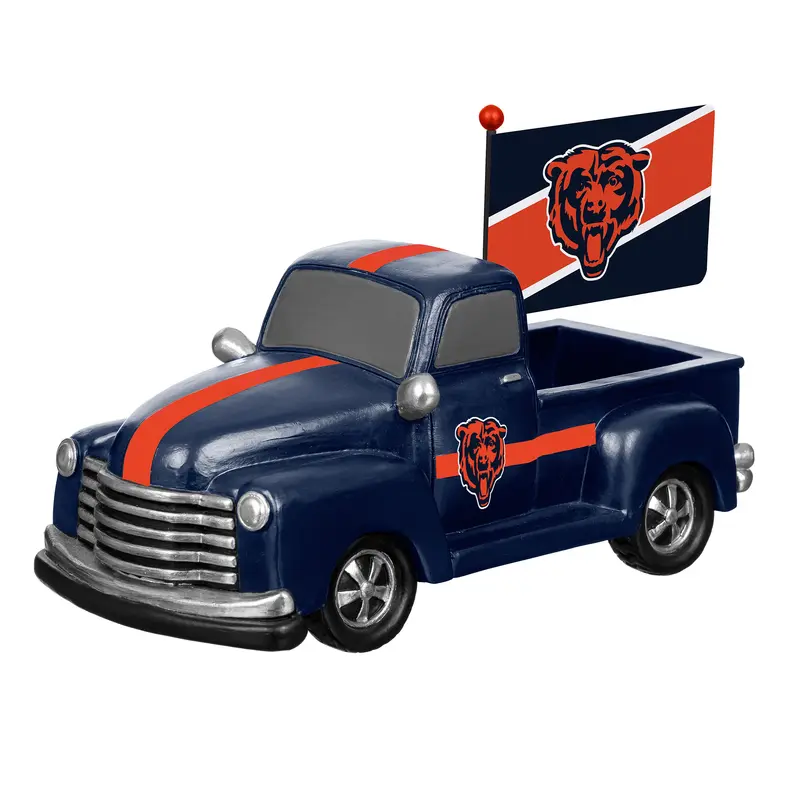 Chicago Bears Rally Truck Statue