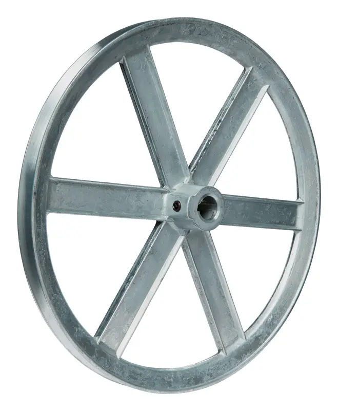 Chicago Die Cast 10 in. D X 3/4 in. D Zinc Single V-Grooved Pulley - Open Box