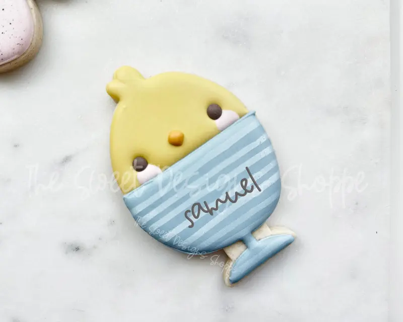 Chick in Egg Cup - Cookie Cutter