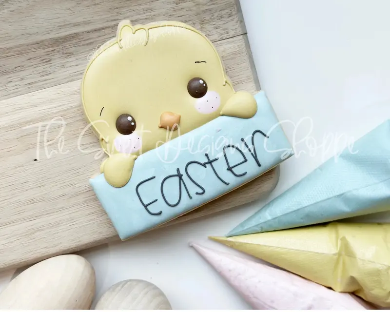 Chick Plaque LM - Cookie Cutter