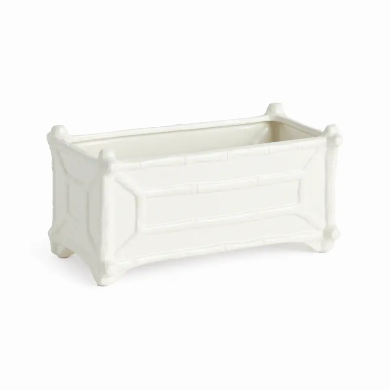 Chinoiserie Rectangular Cachepot