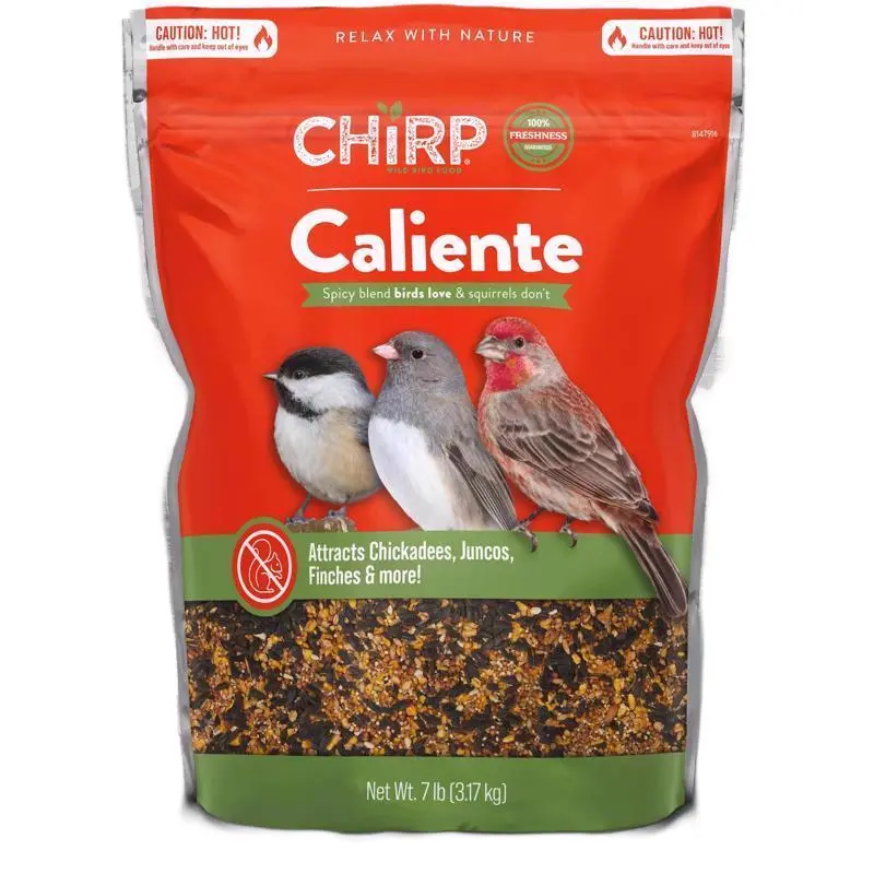 Chirp Caliente Wild Bird Food 7 lb (Pack of 4)