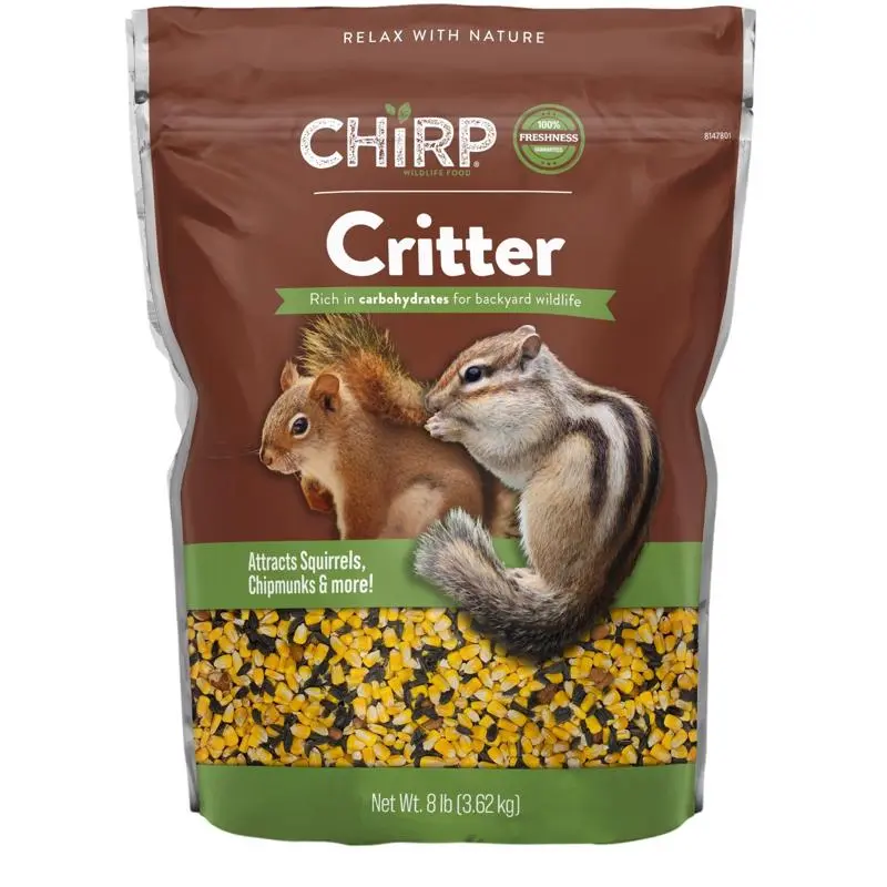 Chirp Critter Wild Bird Seed 8 lb (Pack of 4)