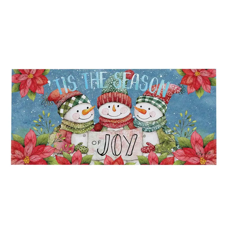 Christmas Cheer Snowmen Sassafras Switch Mat_x000D_