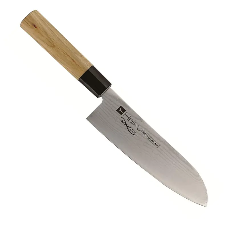 Chroma Haiku Damascus 7.25" Santoku Knife
