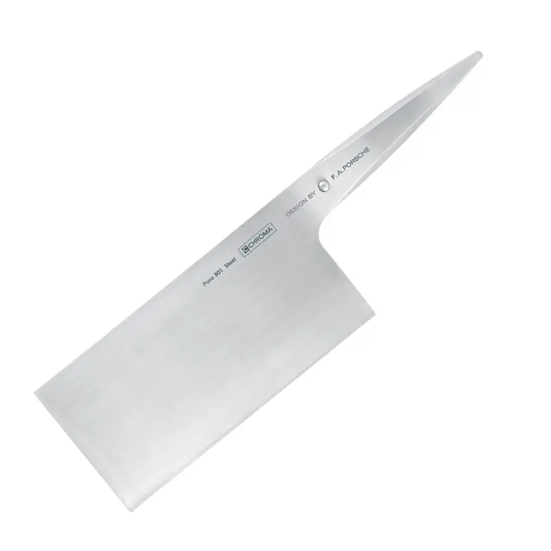Chroma Type 301 Vegetable Cleaver, one size, silver